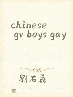 chinese gv boys gay