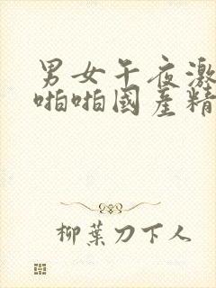 男女午夜激情啪啪啪国产精品封面