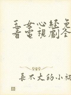 玉女心经免费观看电视剧全集夜半一点钟封面