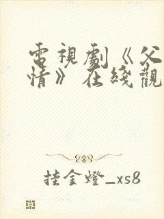 电视剧《父母爱情》在线观看