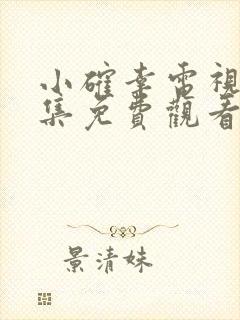 小确幸电视剧全集免费观看高清