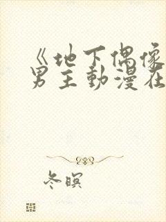 《地下偶像》双男主动漫在线封面