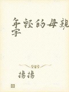 年轻的母亲4中字封面