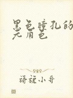 黑色瞳孔的二次元角色