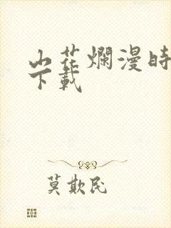 山花烂漫时高清下载封面