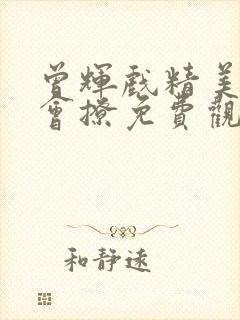 曾辉戏精美人且会撩免费观看