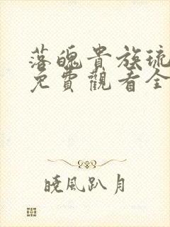 落魄贵族琉璃川免费观看全集高清 动漫