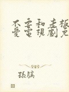 不要和老板谈恋爱电视剧免费观看