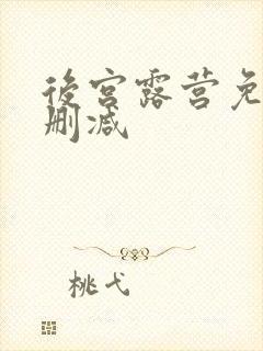 后宫露营免费无删减封面