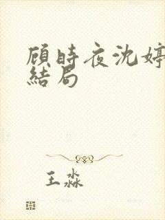 顾时夜沈婷晚大结局封面