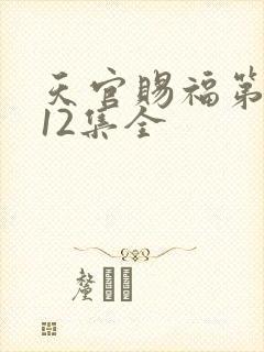 天官赐福第三季12集全