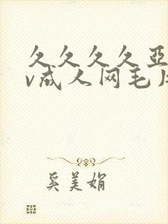 久久久久亚洲av成人网毛片