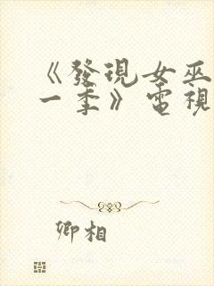 《发现女巫 第一季》电视剧封面