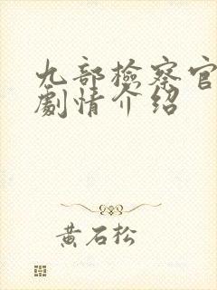 九部检察官分集剧情介绍