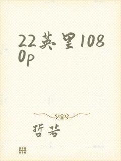 22英里1080p