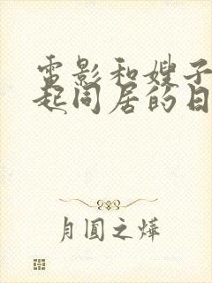 电影和嫂子在一起同居的日子