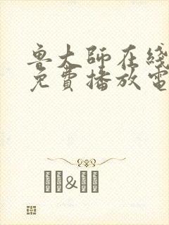 鲁大师在线观看免费播放电视剧安全