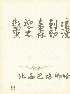 欢迎来到浪荡精灵之森动漫第一到二