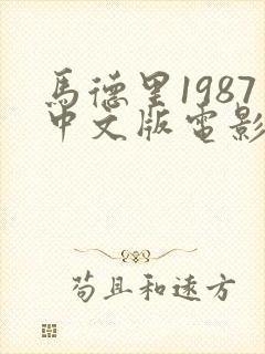 马德里1987中文版电影在线