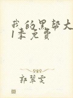 我的黑帮大佬第1季免费