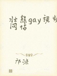 壮熊gay视频网站