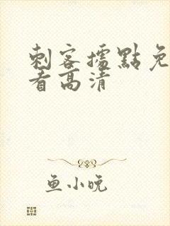 刺客据点免费观看高清