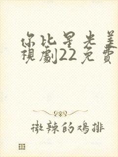 你比星光美丽电视剧22免费观看
