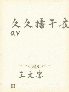 久久播午夜亚洲av