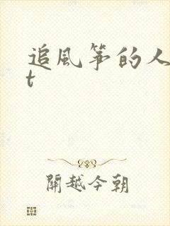 追风筝的人txt