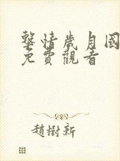 击情岁月国语版免费观看封面