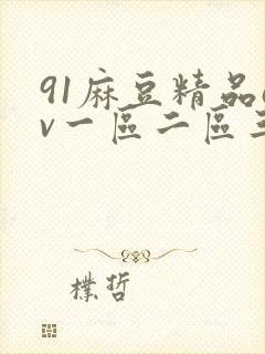 91麻豆精品av一区二区三区在线