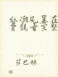 红潮风暴在线免费观看完整版国语