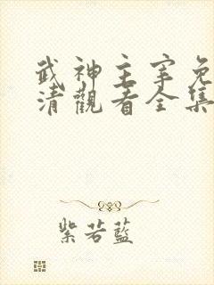 武神主宰免费高清观看全集封面