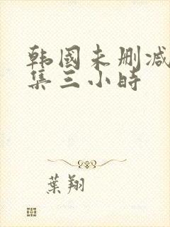 韩国未删减版合集三小时