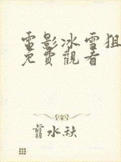 电影冰雪狙击版免费观看