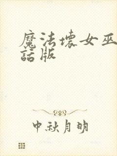 魔法坏女巫普通话版封面