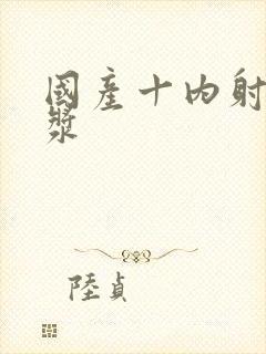 国产十内射十白浆