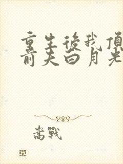 重生后我顶替了前夫白月光小说完整免费