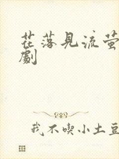花落见流萤 短剧