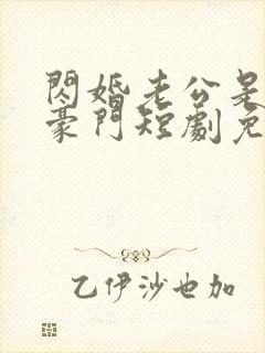 闪婚老公是超级豪门短剧免费观看封面