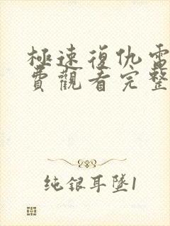 极速复仇电影免费观看完整版