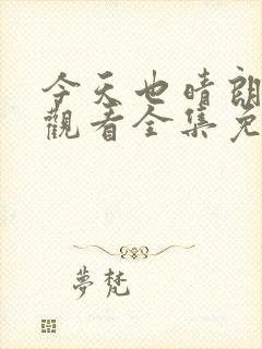 今天也晴朗在线观看全集免费播放