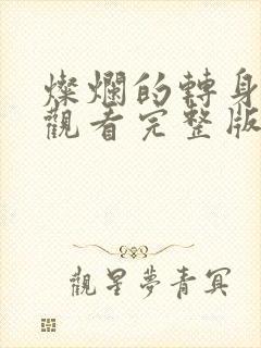 灿烂的转身免费观看完整版电视剧