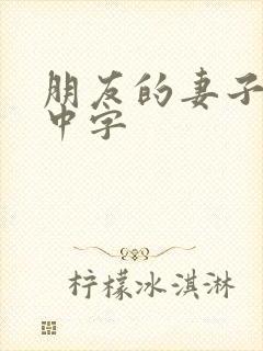 朋友的妻子电影中字