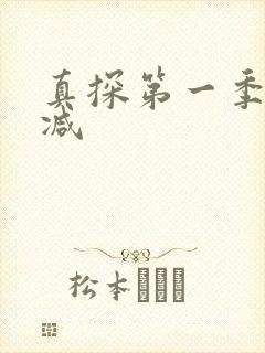 真探第一季无删减