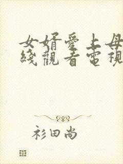 女婿爱上母娘在线观看电视剧封面