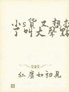 小s货又想挨c了叫大声点