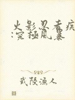 火影忍者疾风传:究极风暴封面