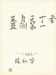 五月天丁香婷婷亚洲第一封面