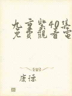 九重紫40集全免费观看电视连续剧